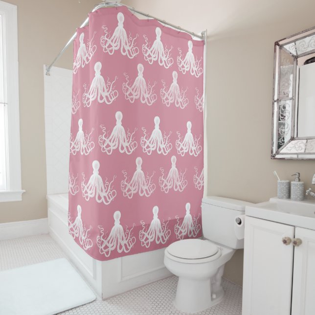 Nautical decor - Octopus Pattern (In Situ)