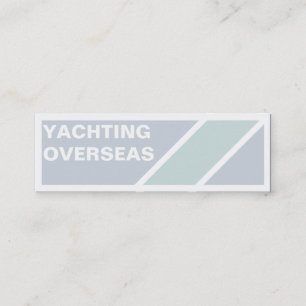 Nautical delight mini business card