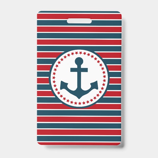 Nautical design badge (Front)