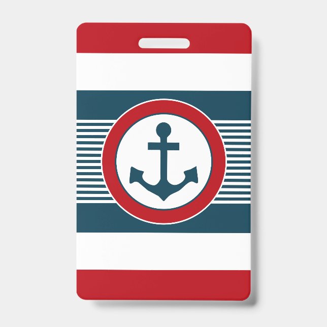 Nautical design badge (Front)