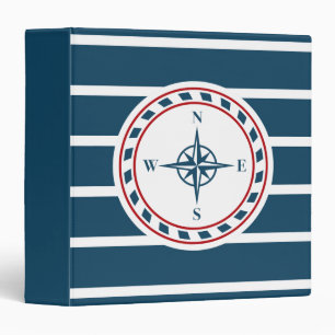 Nautical design binder