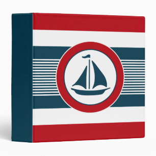 Nautical design binder