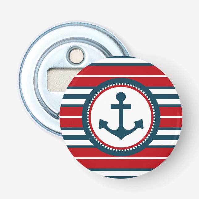 Nautical design bottle opener (Front)
