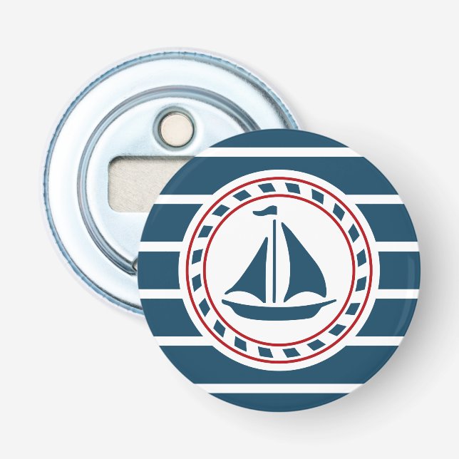 Nautical design bottle opener (Front)