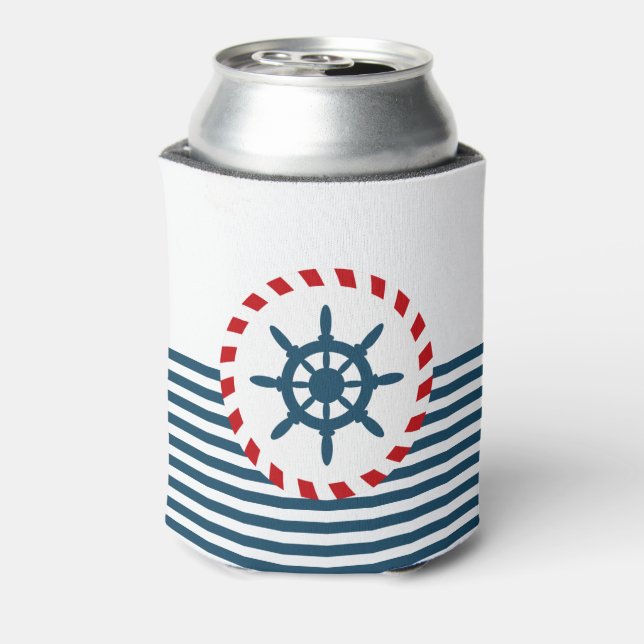 Nautical design can cooler (Can Back)