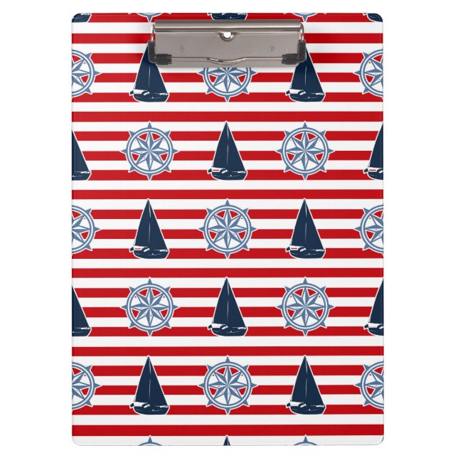 Nautical design clipboard (Front)