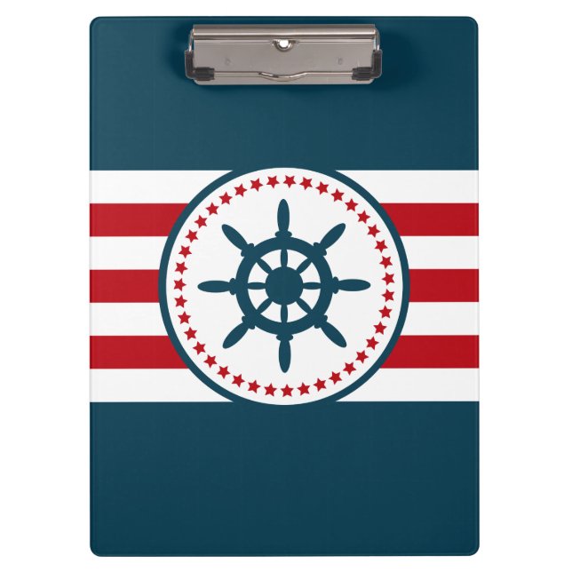 Nautical design clipboard (Front)