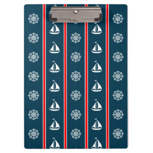 Nautical design clipboard