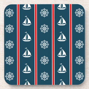 Nautical design coaster