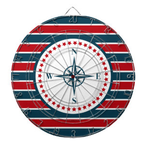 Nautical design dartboard