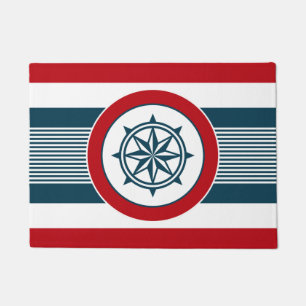 Nautical design doormat