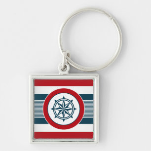 Nautical design keychain