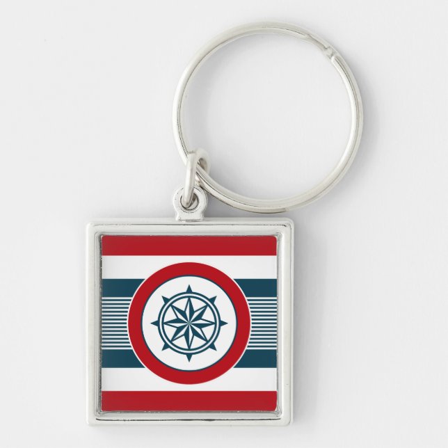 Nautical design keychain (Front)