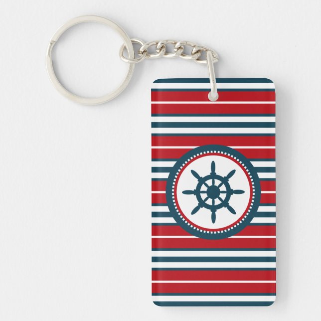 Nautical design keychain (Front)