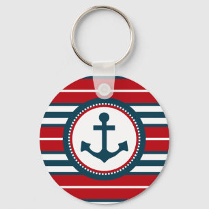 Nautical design keychain