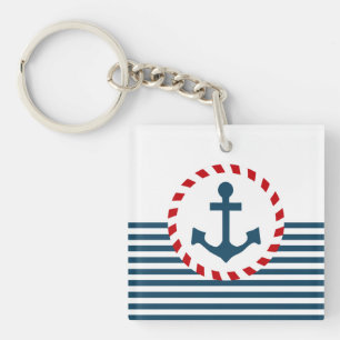 Nautical design keychain