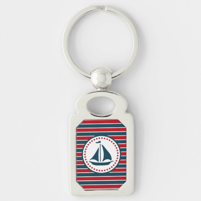 Nautical design keychain (Front)
