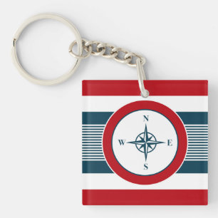 Nautical design keychain