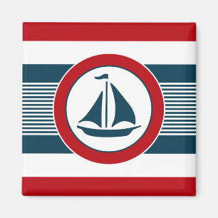 Nautical design magnet