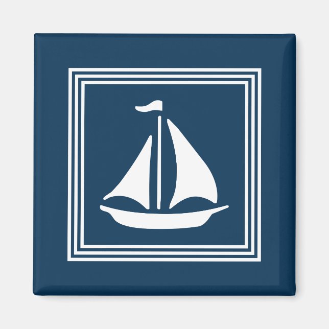 Nautical design magnet (Front)