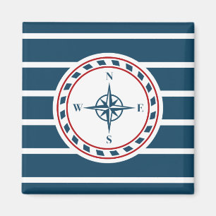 Nautical design magnet