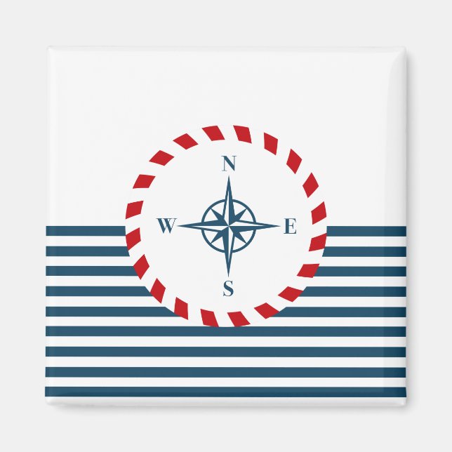 Nautical design magnet (Front)
