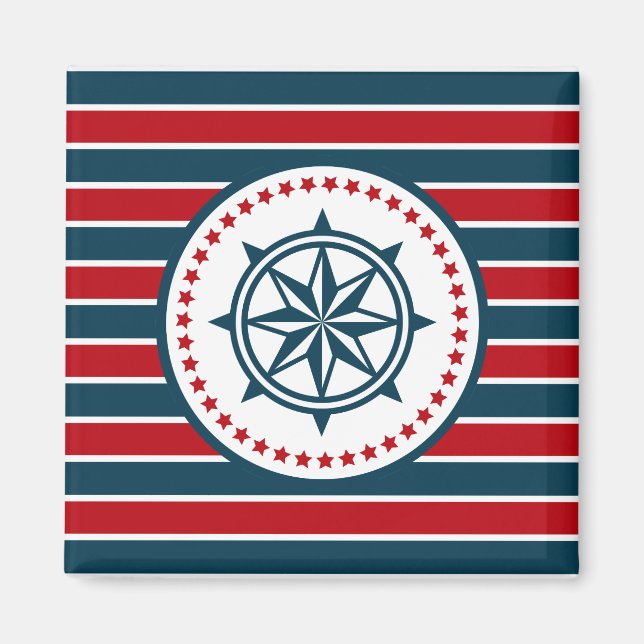 Nautical design magnet (Front)