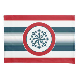 Nautical design pillowcase