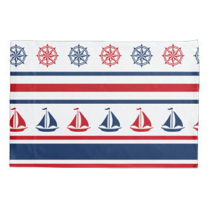 Nautical design pillowcase