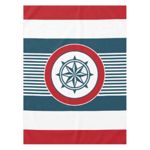 Nautical design tablecloth
