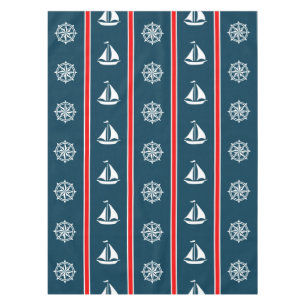 Nautical design tablecloth