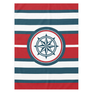 Nautical design tablecloth
