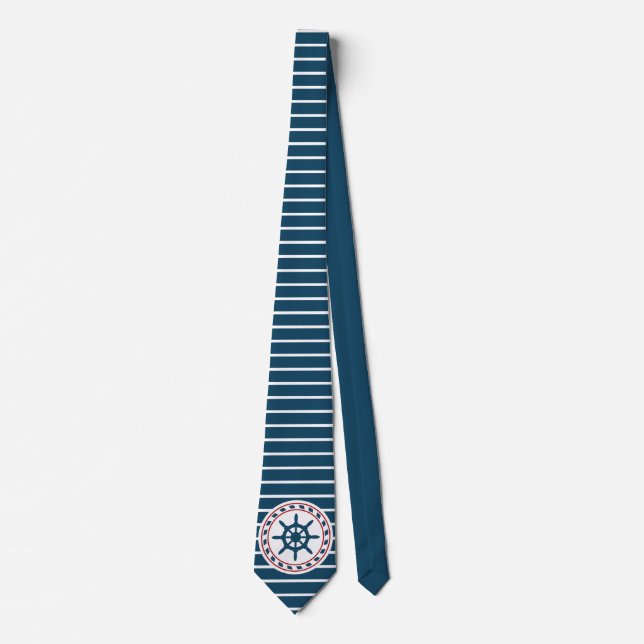 Nautical design tie (Front)