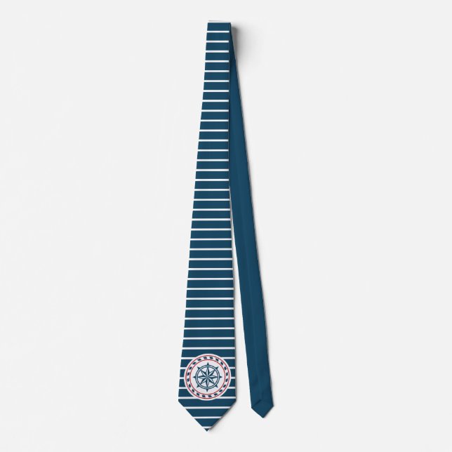Nautical design tie (Front)
