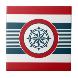 Nautical design tile