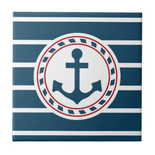 Nautical design tile