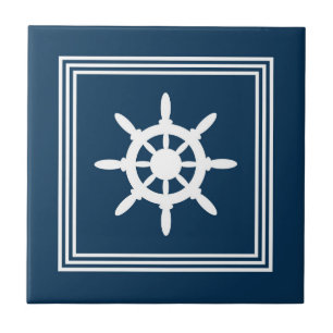 Nautical design tile