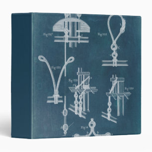 Nautical Detail Blueprint IV Binder