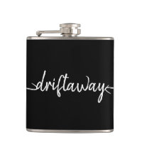 nautical DRIFT AWAY script lettering