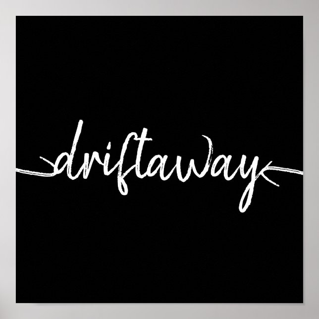 nautical DRIFT AWAY script | Poster (Front)