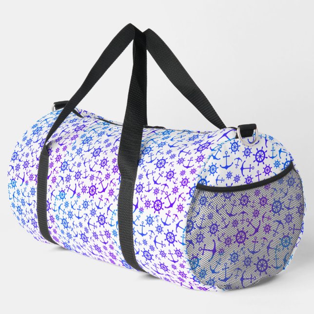 Nautical Duffle Bag (Right Corner)