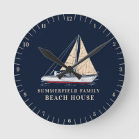 Nautical Family Beach House Decor Custom