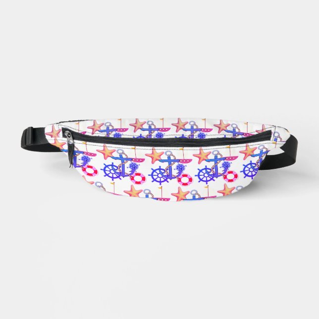 Nautical Fanny Pack (Front)