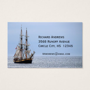 Nautical Fishing Boat Blue Skies