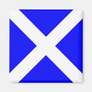 Nautical Flag Alphabet Signal Letter M (Mike) Magnet