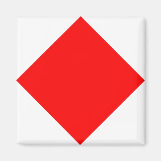 Nautical Flag "F" Foxtrot Magnet