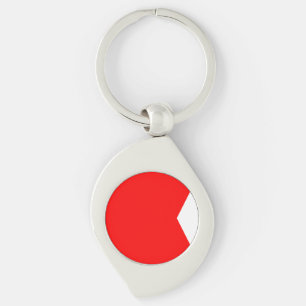 Nautical Flag Letter B (Bravo) Keychain