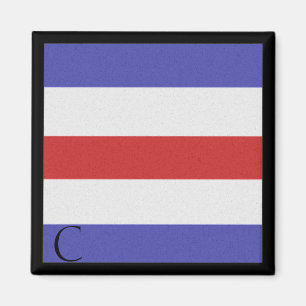 Nautical Flag Magnet Alphabet Letter C