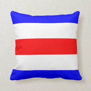 Nautical Flag Signal Letter C Throw Pillow