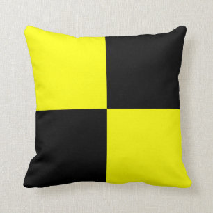 Nautical Flag Signal Letter L Throw Pillow